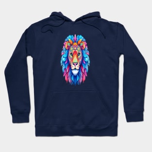 Lion Mandala Animal Ilustration Hoodie